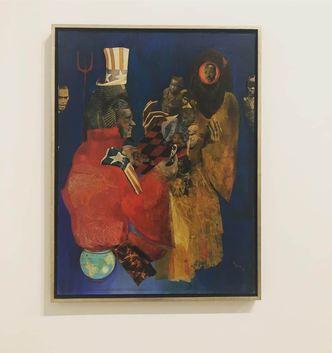ニコール・リッチーのインスタグラム：「Soul Of A Nation: Art In The Age Of Black Power. @thebroadmuseum」