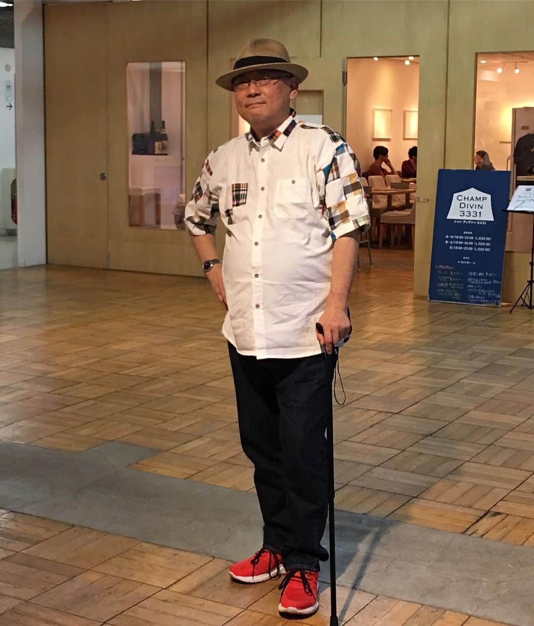 森田繁のインスタグラム：「シド・ミード展｢∀ガンダム｣ナイトツアー、盛況のうちに閉幕！ ご来場のみなさま、ありがとうございました。」