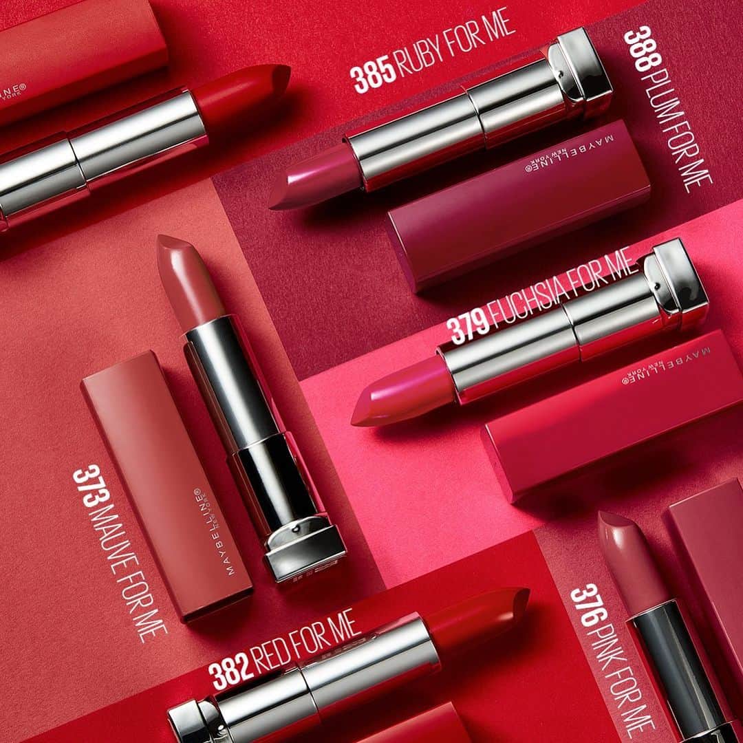 Maybelline New Yorkさんのインスタグラム写真 - (Maybelline New YorkInstagram)「Which #madeforall lipstick shade are you wearing today? Let us know in the comments! 💋」5月23日 22時31分 - maybelline