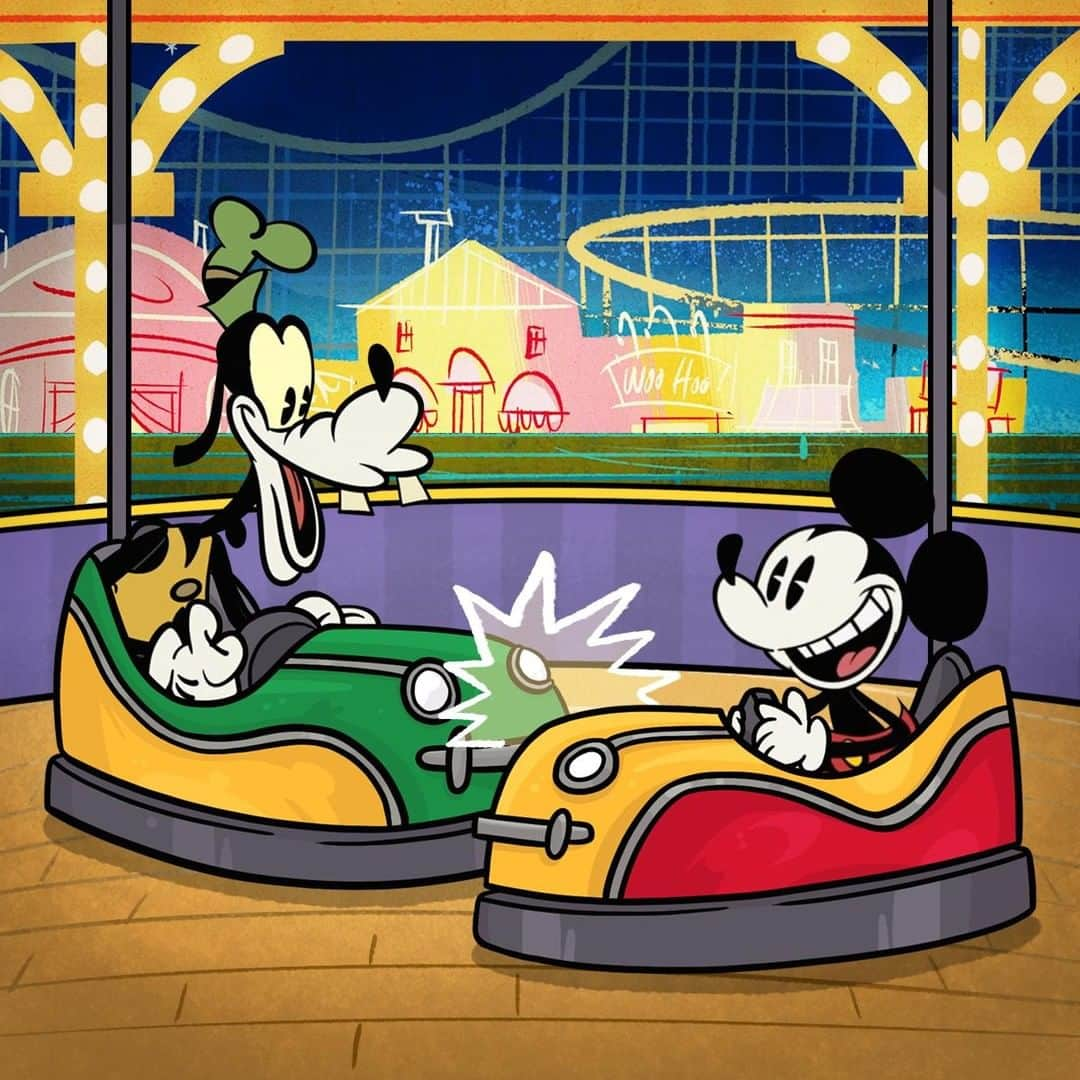 ミッキーマウスさんのインスタグラム写真 - (ミッキーマウスInstagram)「It’s always nice when you bump into friends! 😉🎡」5月23日 23時00分 - mickeymouse