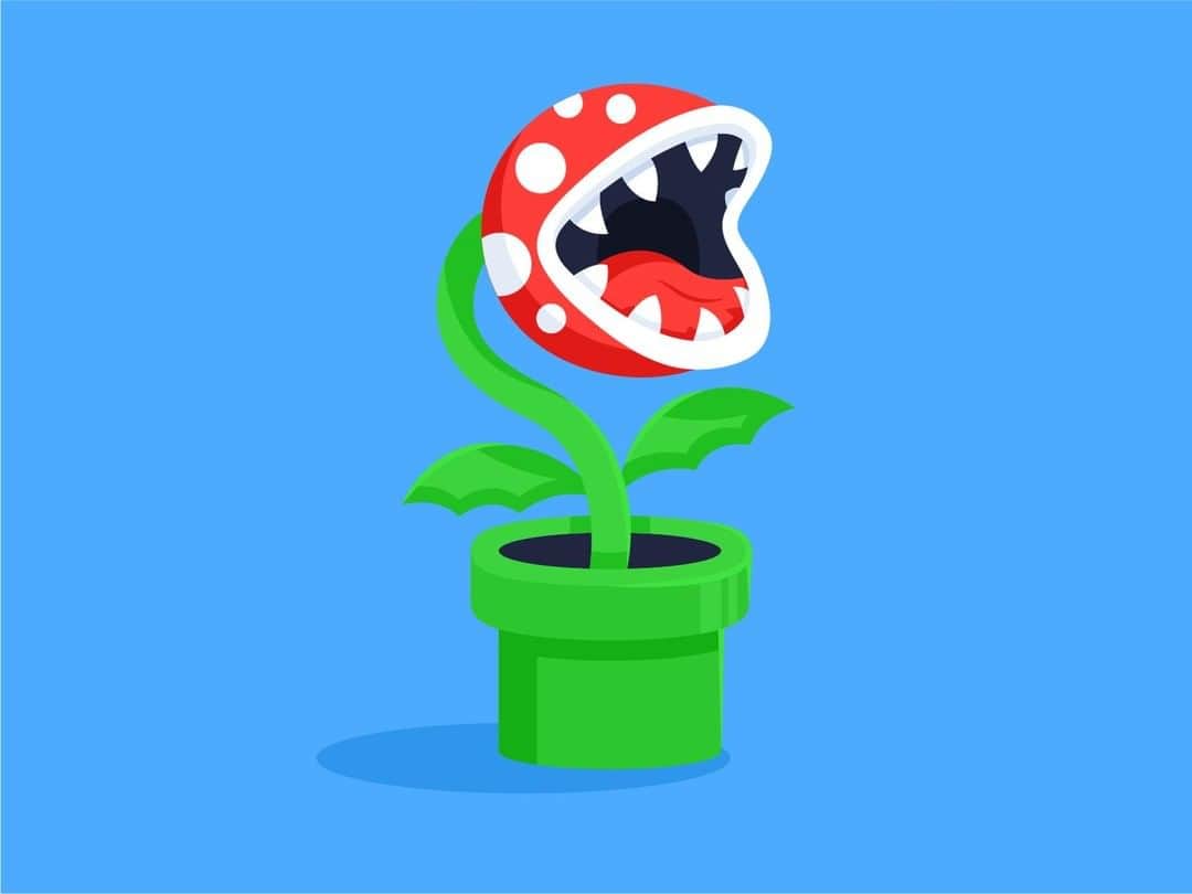 Dribbbleさんのインスタグラム写真 - (DribbbleInstagram)「Feed me! Piranha Plant by @courtaskew⠀ ⠀ #dribbble #dribbblers #design #illustration」5月23日 23時05分 - dribbble