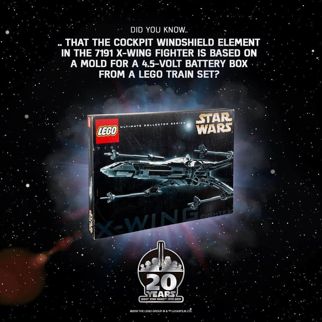 LEGOさんのインスタグラム写真 - (LEGOInstagram)「Did you know? ... 💫 #LEGOStarWars #StarWars」5月23日 23時32分 - lego