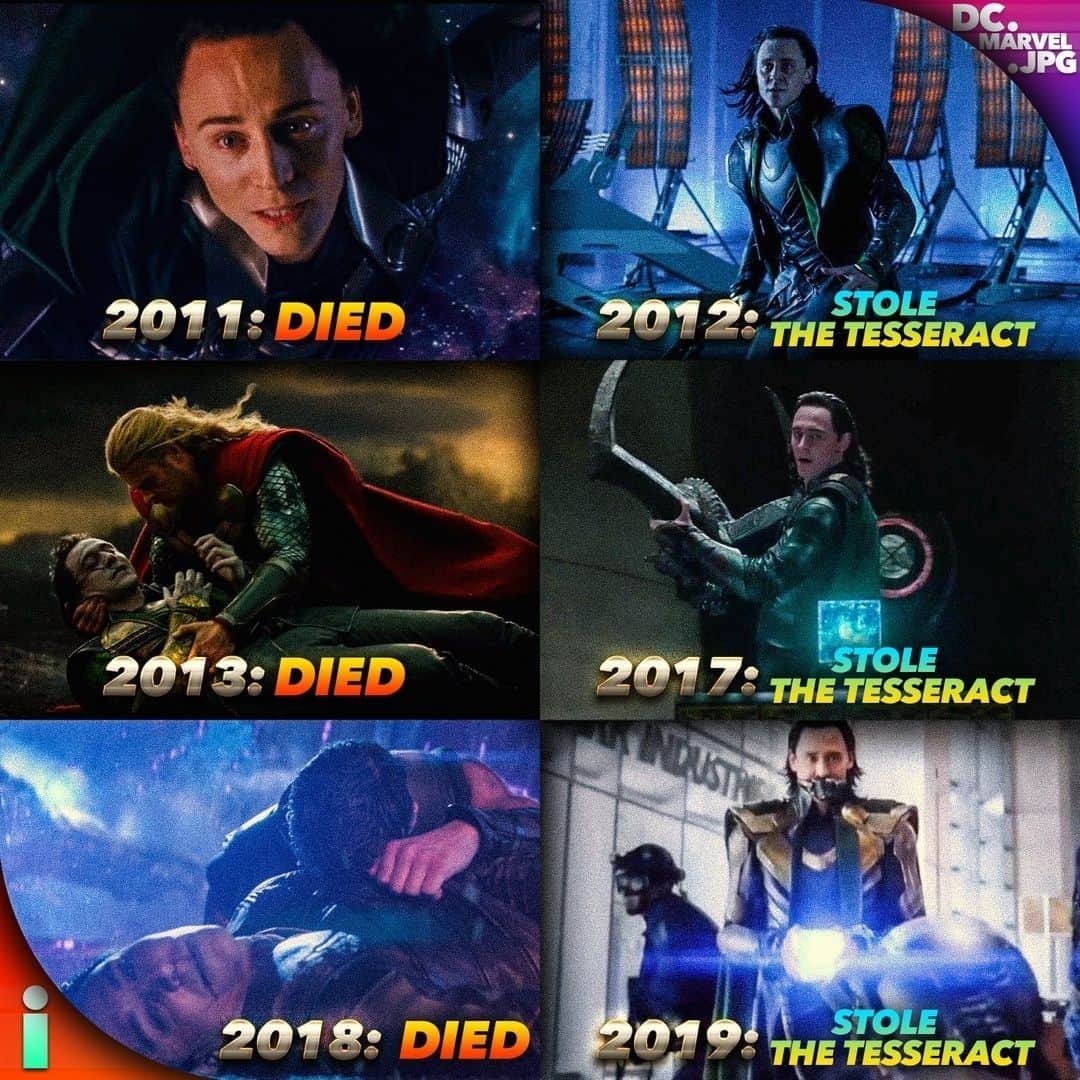 9GAGさんのインスタグラム写真 - (9GAGInstagram)「Loki and the Tesseract: a better story than Twilight⠀ By @dc.marvel.jpg⠀ -⠀ #avengersendgame #loki #tomhiddleston #9gag」5月24日 0時00分 - 9gag
