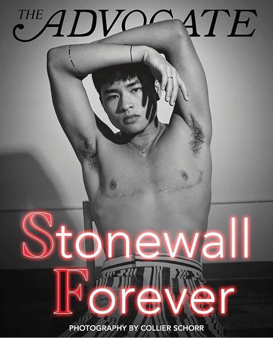 IMG Modelsさんのインスタグラム写真 - (IMG ModelsInstagram)「#StonewallForever. 🌈 @chellaman covers @theadvocatemag. #📷 @collierschorrstudio #👦🏻 #IMGstars」5月24日 0時04分 - imgmodels