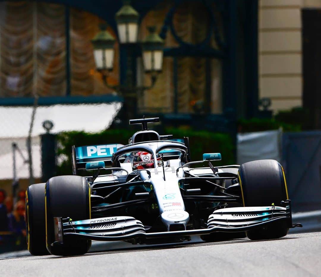 MERCEDES AMG PETRONASさんのインスタグラム写真 - (MERCEDES AMG PETRONASInstagram)「Thursday = A first taste of Monte Carlo for W10 • #MercedesAMGF1 #Mercedes #AMG #F1 #PETRONASmotorsports #LH44 #MonacoGP」5月24日 0時05分 - mercedesamgf1