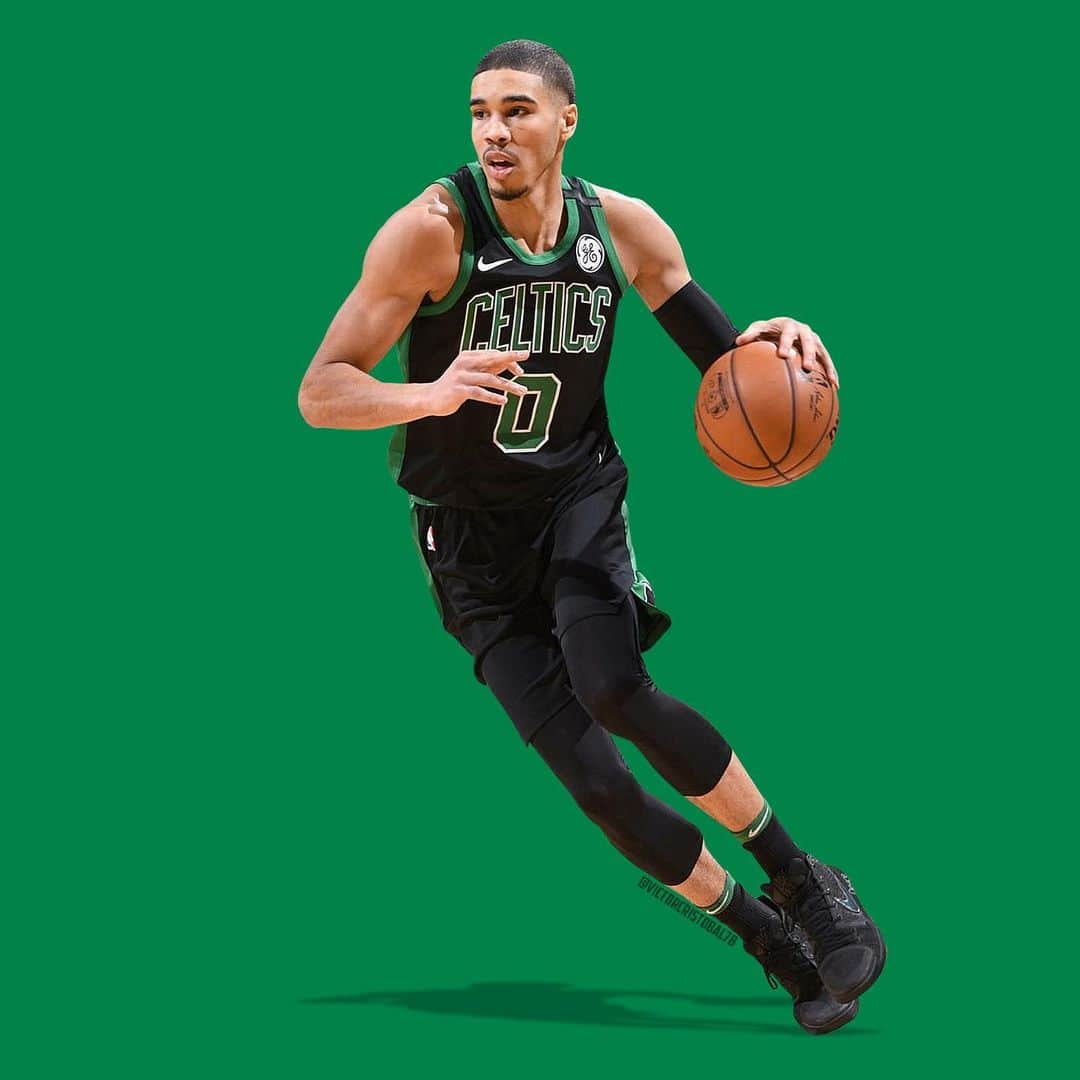 Nice Kicksさんのインスタグラム写真 - (Nice KicksInstagram)「@jaytatum0 is officially the newest member of the @jumpman23 family 🍀」6月22日 3時31分 - nicekicks