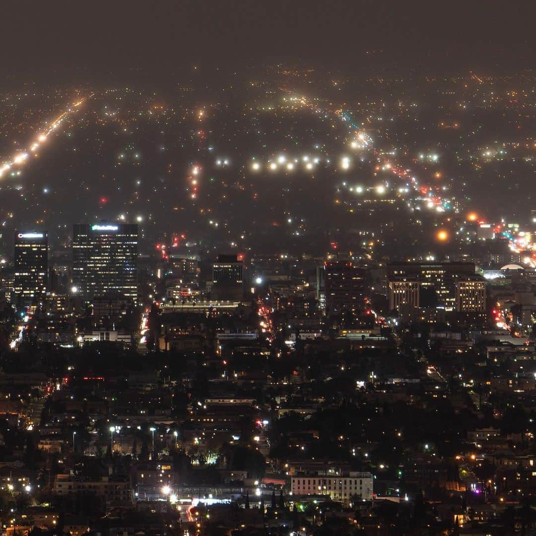 National Geographic Travelさんのインスタグラム写真 - (National Geographic TravelInstagram)「Photo by @BabakTafreshi | Light pollution is a serious matter that affects many of us, but very few are aware of it. Swipe left to see this panoramic view of Los Angeles at night–a city with more than 200,000 streetlights where 4,500 miles of streets are illuminated. We need artificial light for our modern urban life, but a large amount of light is wasted towards the sky and horizon. There is a new generation who have never seen a natural night sky because of the artificial skyglow. Light pollution is not only an astronomer’s problem. It disrupts ecosystems and has health effects on humans, especially when we are exposed to the new, popular blue-rich LEDs. I’m on a long-term project to document the impact of artificial lights and the value of natural nights. Explore The World at Night with me @babaktafreshi. #saveournightsky #lightpollution #losangeles #twanight」6月22日 3時33分 - natgeotravel