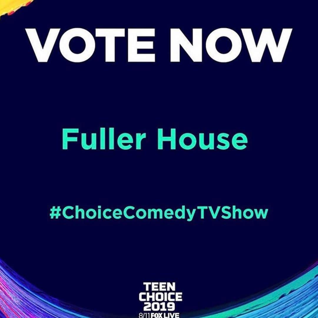 アンドリア・バーバーさんのインスタグラム写真 - (アンドリア・バーバーInstagram)「@fullerhouse fans, we are nominated again 🤩!!! VOTE NOW for the Teen Choice Awards! Use the link in my bio to cast up to 10 votes per category, per day!  Vote via twitter by tweeting @fullerhouse #ChoiceComedyTVShow and @candacebure #ChoiceComedyTVActress ... Must be TWO Separate tweets. @teenchoicefox」6月22日 3時33分 - andreabarber