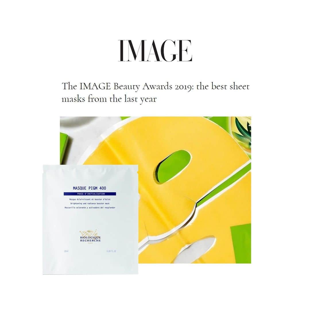 Biologique Recherche USAさんのインスタグラム写真 - (Biologique Recherche USAInstagram)「@image.ie Magazine just released their Beauty Awards 2019 and we are thrilled to find our recently launched Masque PIGM 400 as a winner in the "best sheet masks". Our mask was awarded for the "brigtenning" category.  Made of Lyocell fibers, innovation coming from the textile industry, Masque PIGM 400 is extremely thin and perfectly fits the face contour. From the very first application, it will make your skin bright and radiant.  Anna Kelly, Editor at image, shares she "could really, really see a difference in [her] skin.” Try it now and enjoy the glow! • • • #biologiquerecherche #passion #expert #beauty #skin #skincare #facecare #followyourskininstant #buildingbetterskin #skininstant #masque #sheetmasque #masquepigm400 #pignm400 #image #bestsheetmasque2019 #glowingskin #radiantskin #brighteningskin #annakelly」6月22日 3時40分 - biologique_recherche_usa