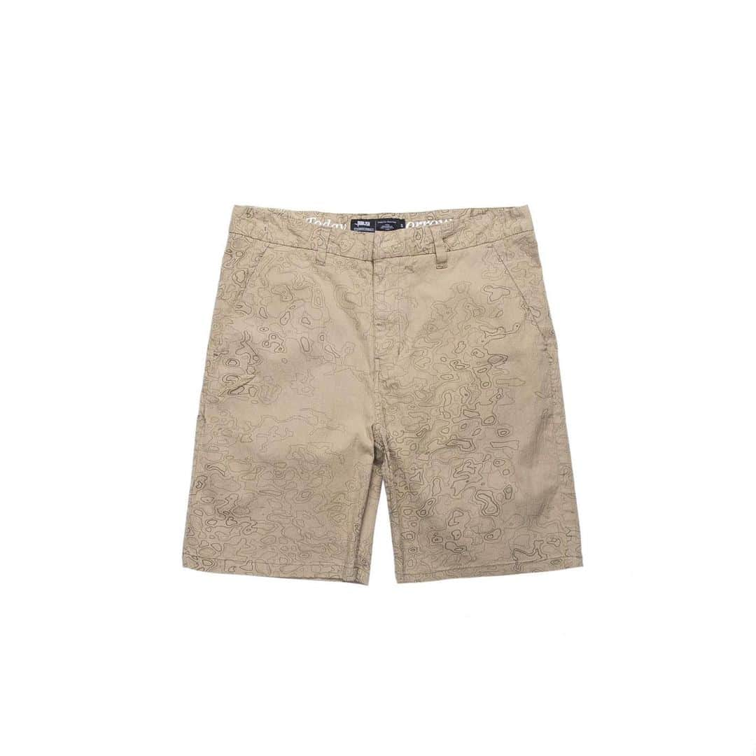 パブリッシュブランドさんのインスタグラム写真 - (パブリッシュブランドInstagram)「Introducing the “Goran” shorts in the Tan color way. If you look closely, it features a familiar camo print on the shorts. This is the signature camo that is synonymous with our brand since day 1. We just flipped the pattern into an outline to make it more unique. To us, the camo represents camaraderie, alliance, sticking together through thick and thin... a band of brothers. This is what Publish is about. It’s about sticking with those who support you. Understanding your published vision since day 1. Like a FREAKEN FAMILY! ❤️ Got all teary writing this. #TodayForTomorrow #PantsForAll #Nike #NikeSpiridon」6月22日 4時08分 - publishbrand