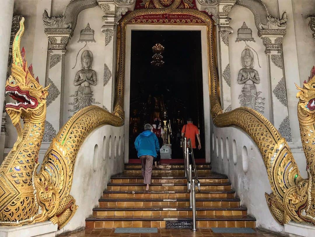 新井利佳さんのインスタグラム写真 - (新井利佳Instagram)「#watchediluang #Chiangmai #chiangmaitrip #chiangmai_thailand #thailand #temple #awsome #worldisbeautiful #history #elephants #清邁 #清邁自由行 #泰國旅遊 #泰國景點 #泰國 #歷史 #歷史建築 #廟 #寺社 #チェンマイ #チェンマイ旅行 #チェンマイ好き #こんなタイ知らなかった #タイランド #3世代旅行」6月21日 19時40分 - rika.arai