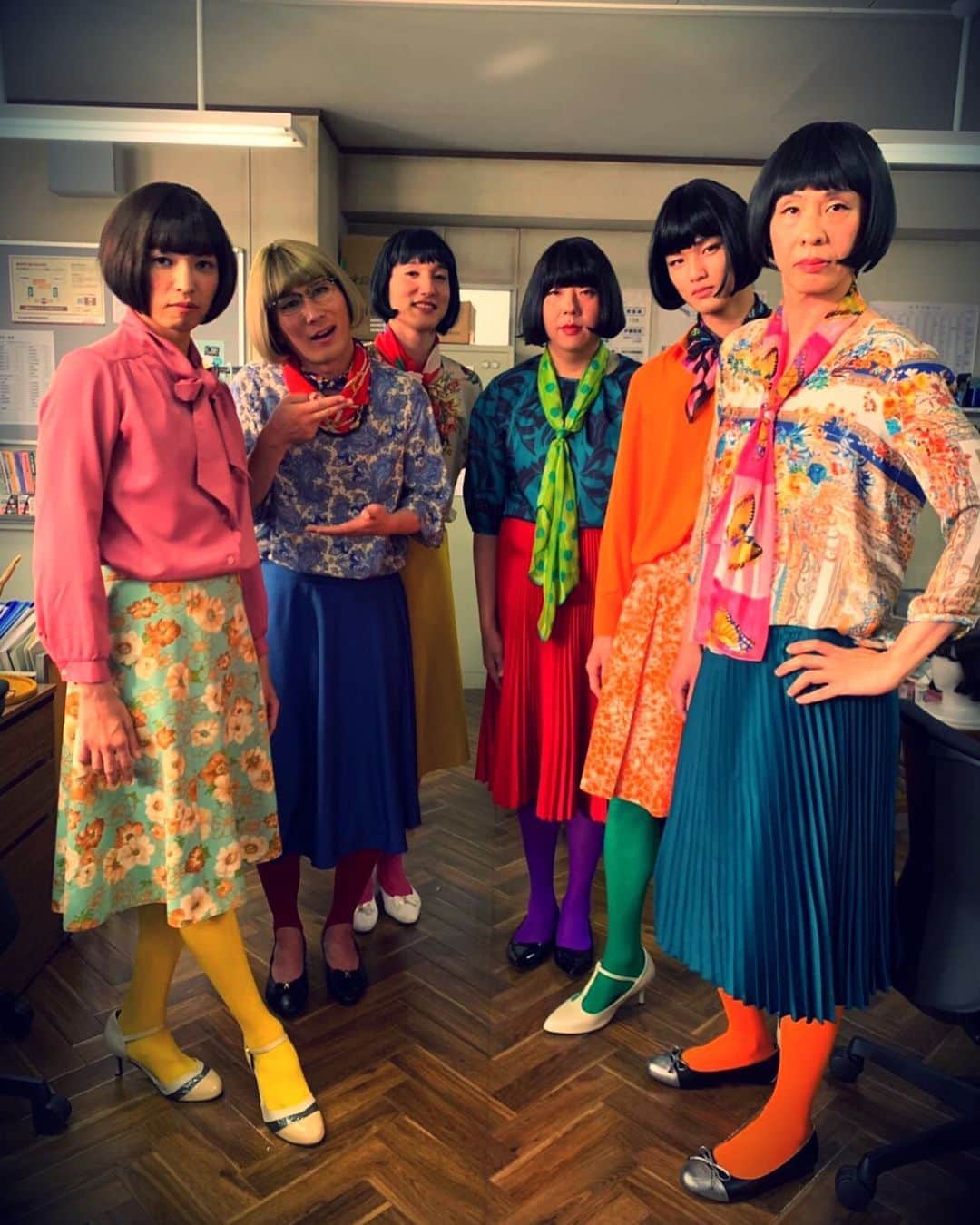 日本テレビ　ドラマ「俺のスカート、どこ行った？」さんのインスタグラム写真 - (日本テレビ　ドラマ「俺のスカート、どこ行った？」Instagram)「昨日アップされたカウントダウン動画でザワザワさせております、先生たちの女装🤔 いったい、どんなシーンで登場するのでしょうか⁉️ ぜひ、明日よる１０時の『俺スカ』最終回をご覧下さい🌈 #俺スカ #荒川良々 #大倉孝二 #シソンヌじろう #桐山漣  #田野倉雄太 #中川大輔」6月21日 20時03分 - oresuka_ntv