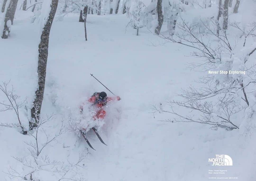 小野塚彩那のインスタグラム：「#neverstopexploring . . . @thenorthface @thenorthface_snow @thenorthfacejp . . 📸 @suganumahiroshi」