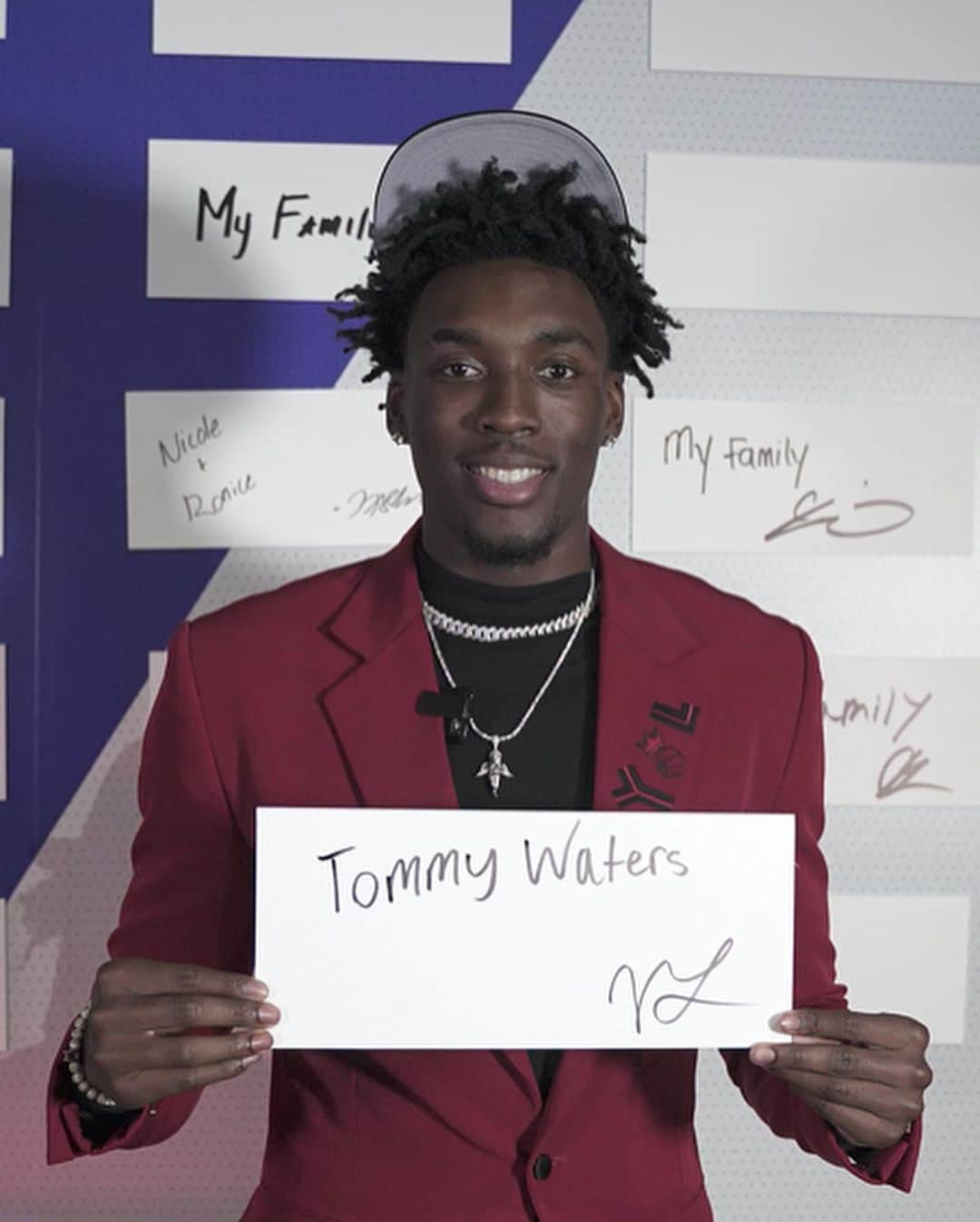 NBAさんのインスタグラム写真 - (NBAInstagram)「“For Tommy Waters” - @nassir. #NBADraft」6月21日 20時53分 - nba