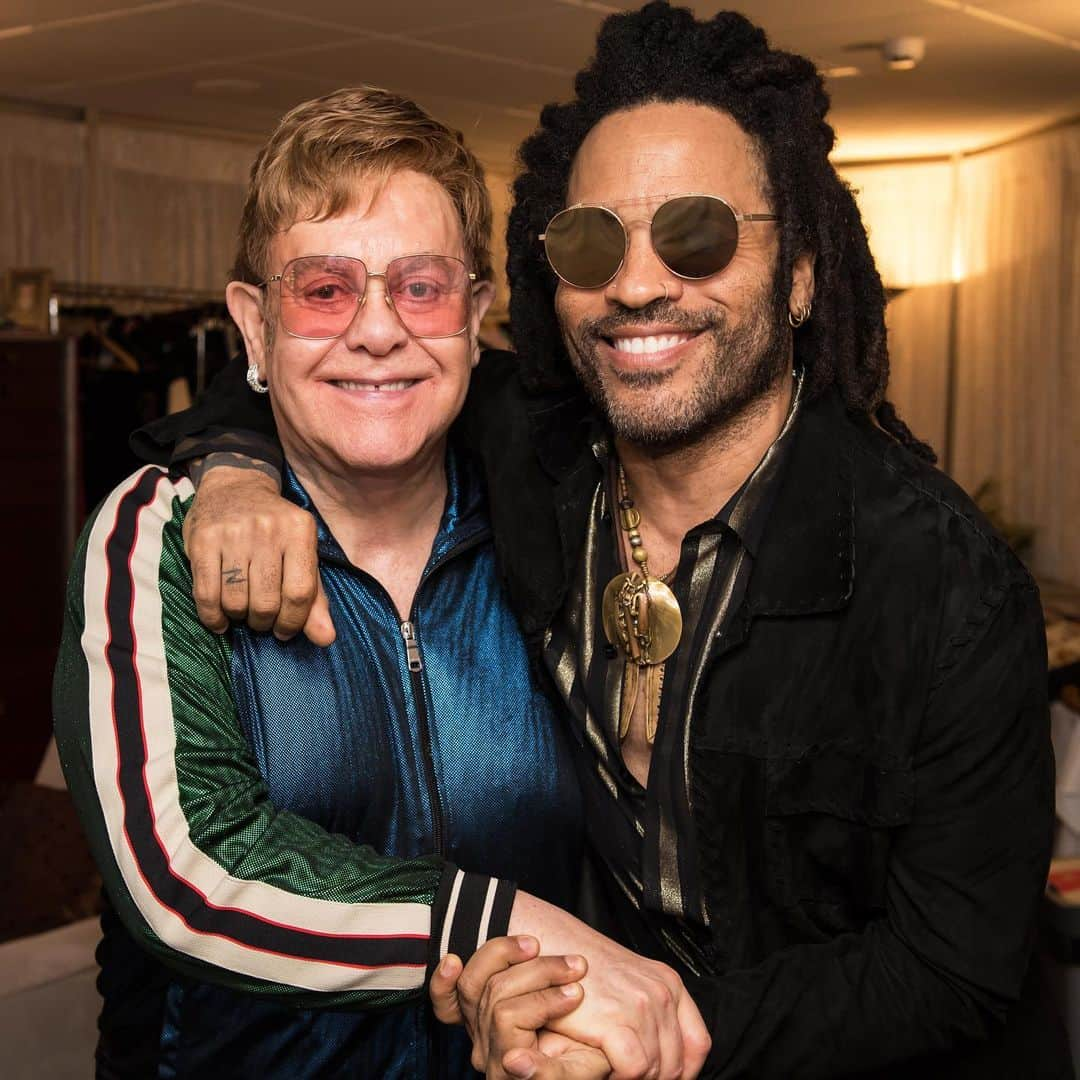 レニー・クラヴィッツさんのインスタグラム写真 - (レニー・クラヴィッツInstagram)「Last night with @eltonjohn took me on a journey through my whole life. His music has been a major part of the soundtrack of my experiences and will always remain in my soul. Thank you for your gifts as a musician, a storyteller, and a humanitarian. You have blessed us all.」6月21日 22時27分 - lennykravitz