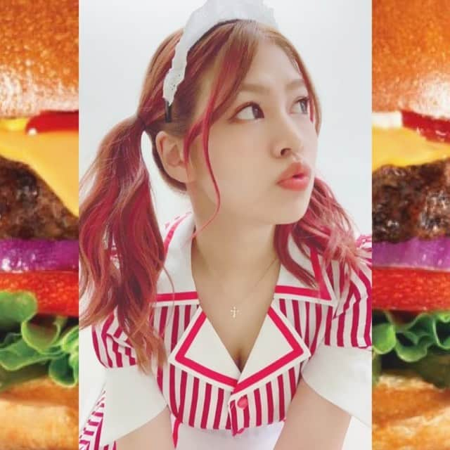 吉岡久美子さんのインスタグラム写真 - (吉岡久美子Instagram)「#ハンバーガー #🍔 #アメリカ #アメリカン #アメリカンガール #一応 #メイド #コスプレ #リリイベ #無料ライブ #めずらしく #ちょい #えっち  #サービス 、 明日明後日も #走り出せ希望 #無料ライブ あります！ 会いにきてね！！！ 、 🍟6/22（土）①13:00②15:30～ ヨドバシカメラ梅田 🍟6/23（日）①13:00～②15:30～ HMV三宮 、 #つぼみ大革命 #つぼみ  #吉本 #よしもと #アイドル #idol  #大阪 #東京 #神戸 #ライブ #instagood #いいね」6月21日 23時18分 - kuunyaaan