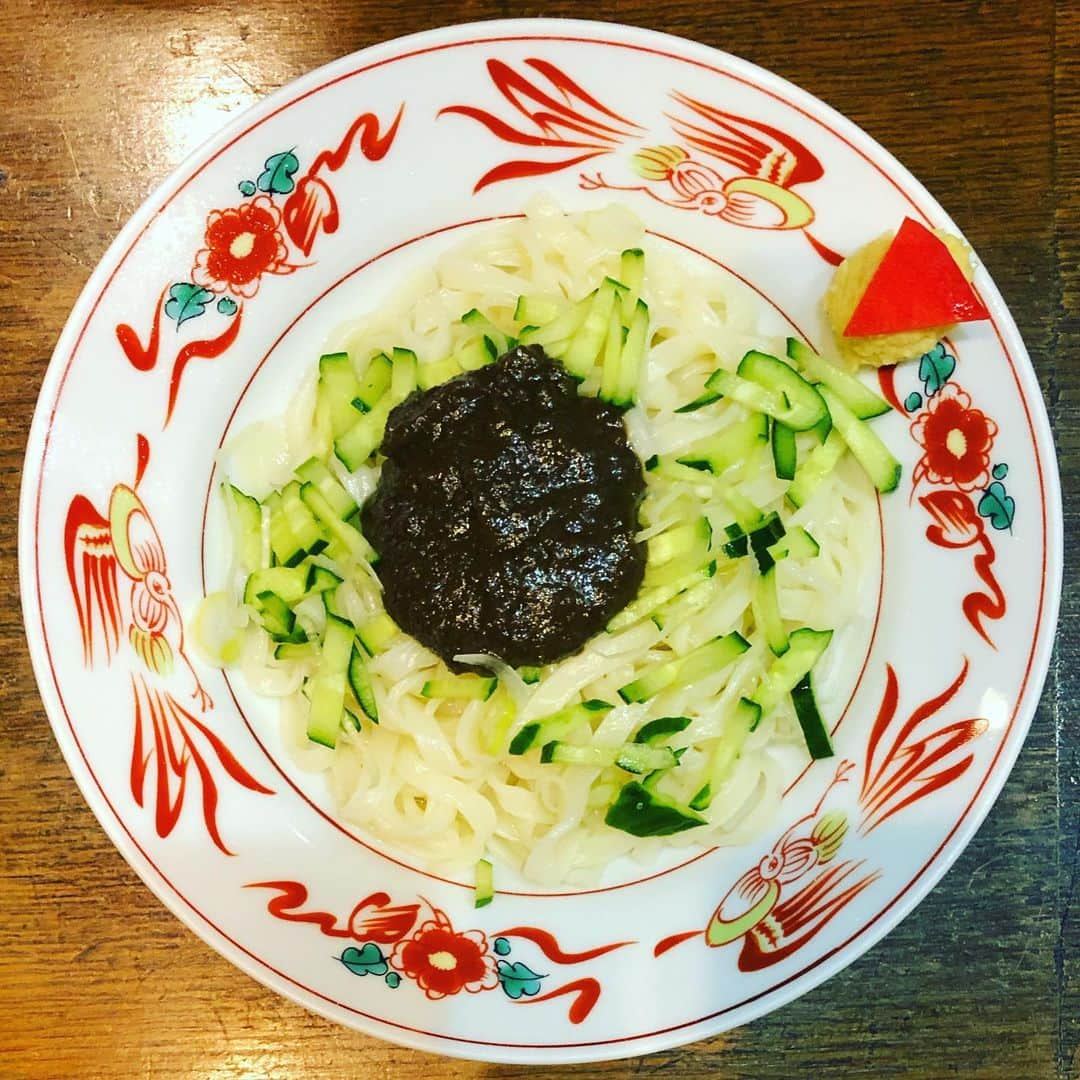 オカモト"MOBY"タクヤさんのインスタグラム写真 - (オカモト"MOBY"タクヤInstagram)「盛岡「香醤」じゃじゃ麺・小。じゃじゃ麺→ちーたんたん、久し振りだなぁ。」6月21日 23時35分 - moby_scoobiedo