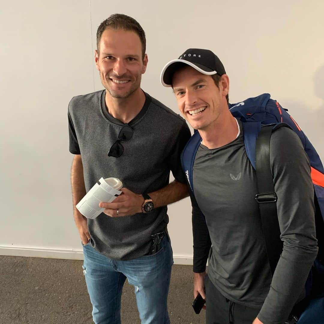 アスミル・ベゴヴィッチさんのインスタグラム写真 - (アスミル・ベゴヴィッチInstagram)「Great to see this legend back healthy and playing again @andymurray . 🎾🎾」6月21日 23時56分 - asmir1