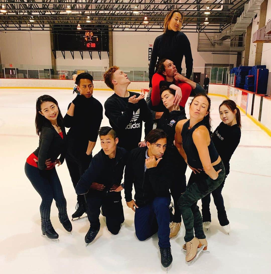 中塩美悠さんのインスタグラム写真 - (中塩美悠Instagram)「we just finished our Week1 skating season!!! ⛸🌟 I’m so glad to be able to work with you guys...!!😊🍀」6月22日 2時13分 - miyunakashio