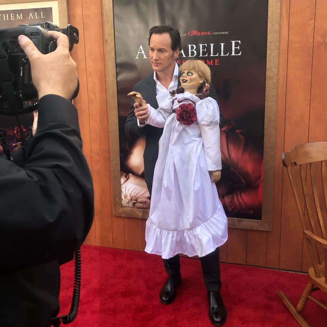 オーガスト・マトゥーロさんのインスタグラム写真 - (オーガスト・マトゥーロInstagram)「#AnnabelleComesHome was so scary & the plot was amazing! I loved the humor in it too, or I might have hid under my seat the whole time😅 @MckennaGraceful IS A PERFECT JUDY WARREN @madisoniseman @katiesarife were AWESOME @VeraFarmiga & #PatrickWilson were the icing on the cake!」6月22日 3時02分 - augustmaturo