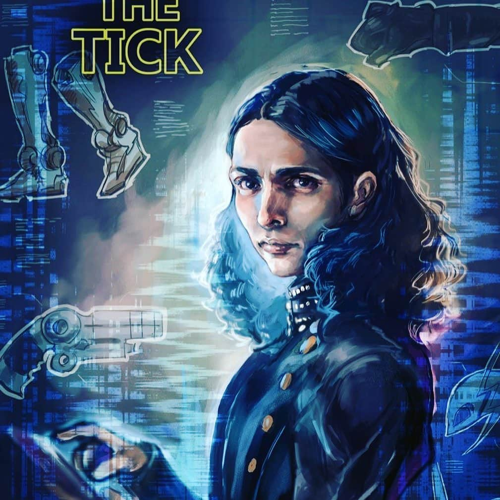 ジュリアン・スィーヒさんのインスタグラム写真 - (ジュリアン・スィーヒInstagram)「Thank you all for supporting The Tick 💙 And a special thanks to all the Edgelord fans 🖤 I will forever and always walk between the raindrops...」6月18日 7時02分 - julian_cihi