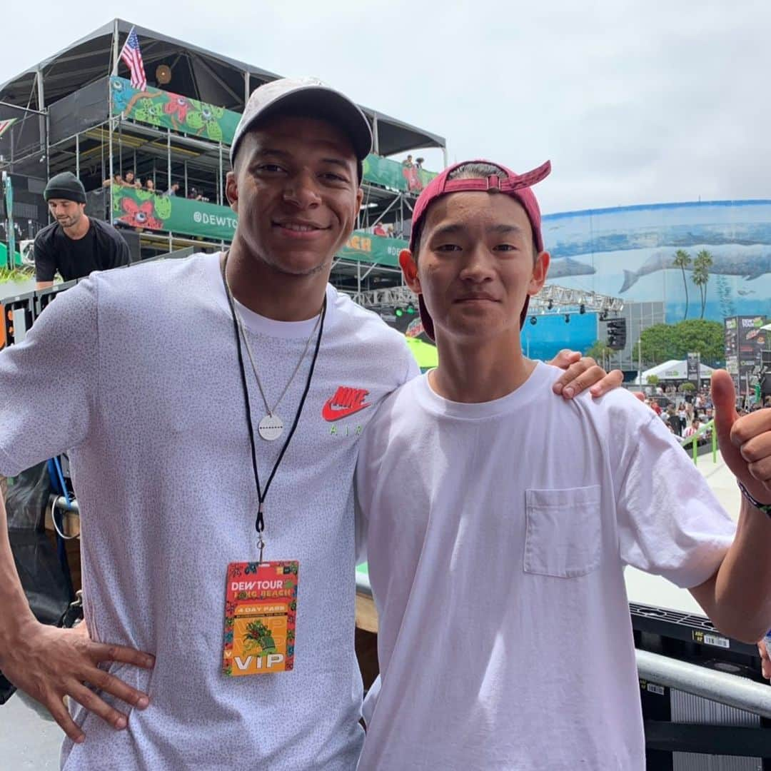 白井空良さんのインスタグラム写真 - (白井空良Instagram)「@k.mbappe 🌴🏖🔥🙏 一番の伝説😂😂😂」6月17日 22時36分 - sora_shirai