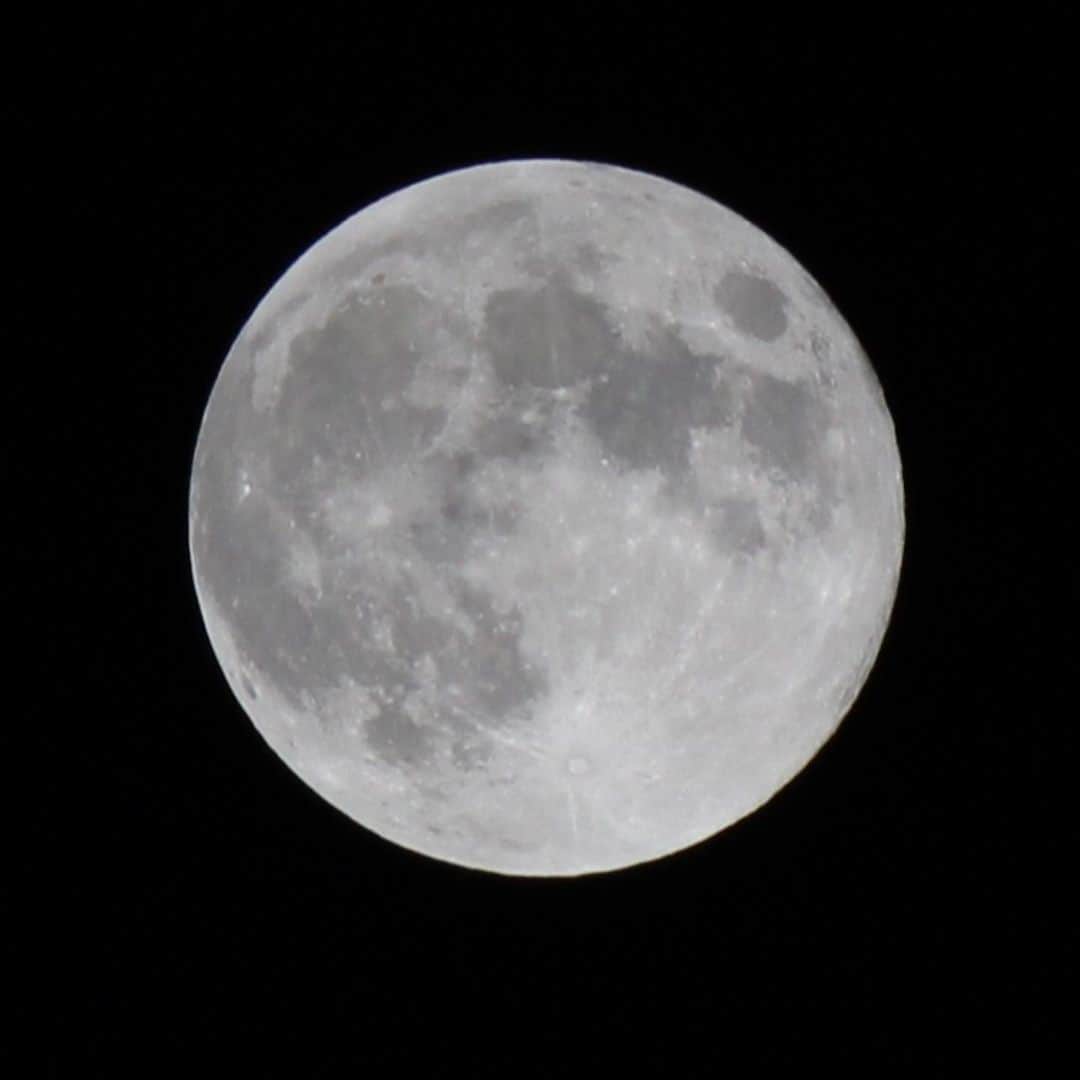 こなつさんのインスタグラム写真 - (こなつInstagram)「今夜は、ストロベリームーン🌕  ベランダから綺麗なお月様が見えました！  頑張って撮りました📷」6月17日 22時41分 - makonatu