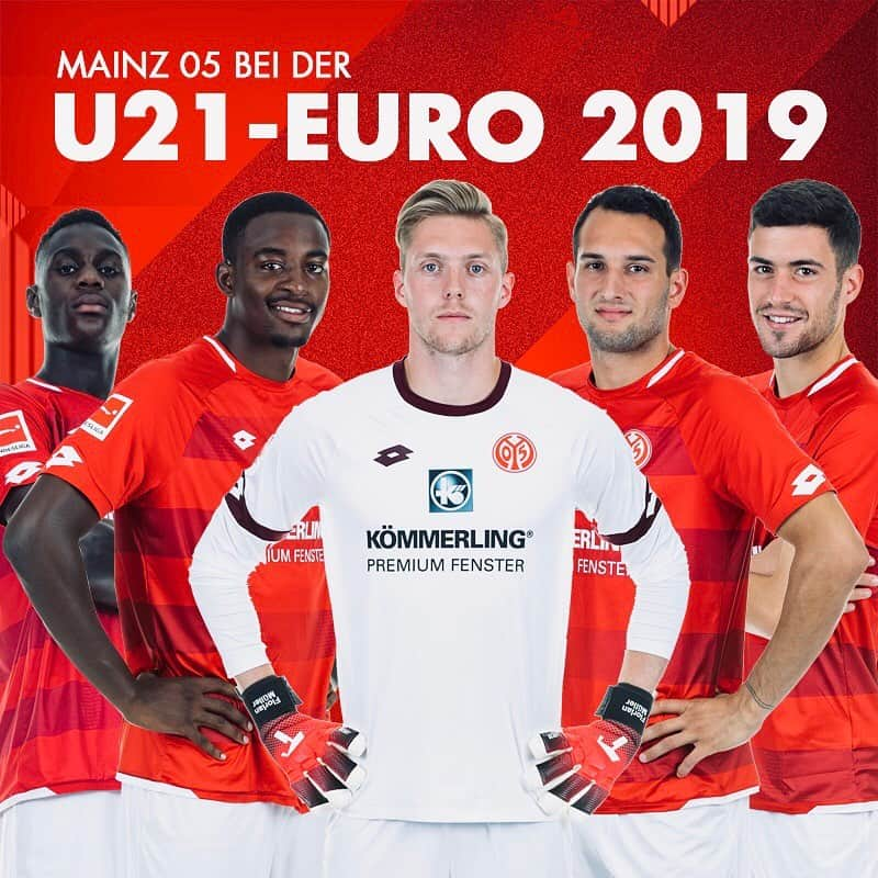 1.FSVマインツ05さんのインスタグラム写真 - (1.FSVマインツ05Instagram)「Viel Glück in 🇮🇹, Jungs. Wir drücken euch die ✊✊! #u21euro  #mainz05 #nationalspieler」6月17日 22時57分 - 1fsvmainz05