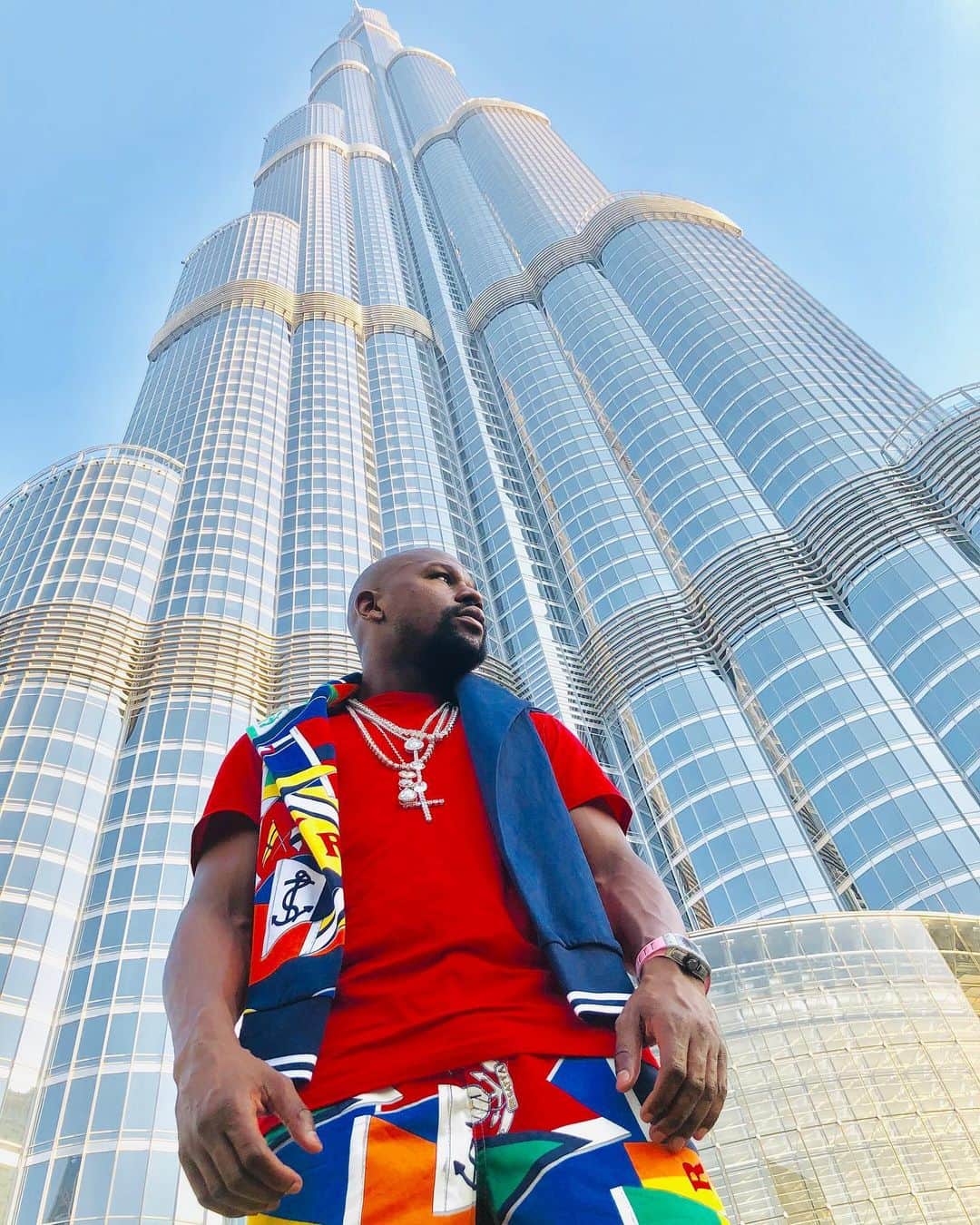 フロイド・メイウェザー・ジュニアさんのインスタグラム写真 - (フロイド・メイウェザー・ジュニアInstagram)「#BurjKhalifa #ArmaniHotel #Dubai」6月17日 23時18分 - floydmayweather