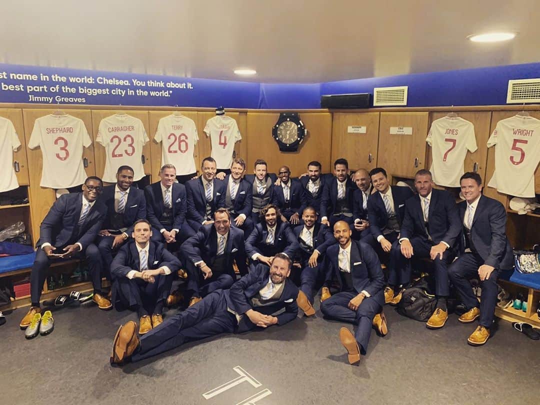 サム・クラフリンのインスタグラム：「Thank you @socceraid. And thank YOU all for your support, your donations and general love for this incredible event, put together for an incredible cause.  Very honoured to have played a small part in this big game, and can only hope I’ll get to see you all same place, same time, next year.  #grateful #dreamcometrue」