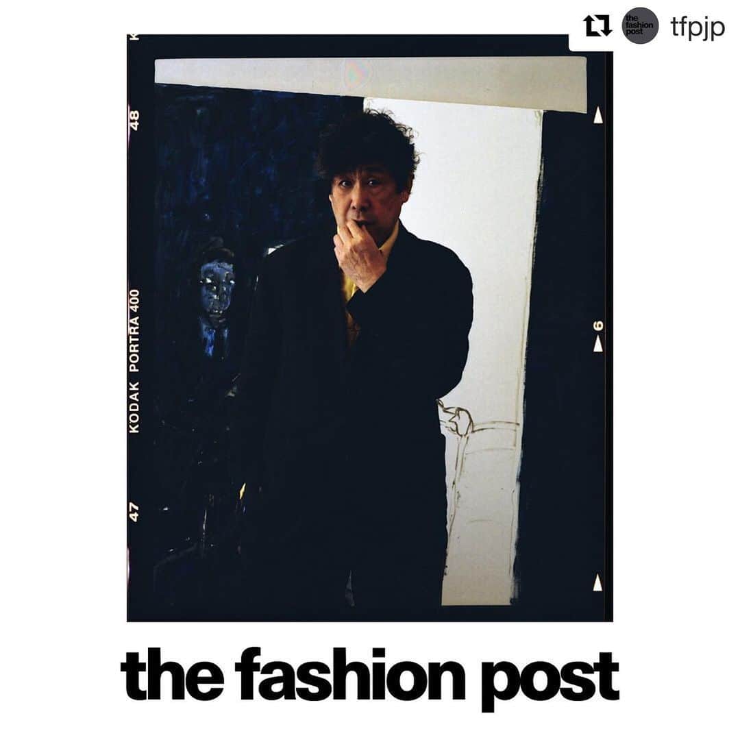 服部円のインスタグラム：「【お仕事】平成最後のインタビューでした🙏🏻 . #Repost @tfpjp with @get_repost ・・・ #portraits interview with tadanori yokoo 美術家・横尾忠則インタビュー  パリ・モンパルナスにあるカルティエ現代美術財団の30周年記念展に出品した横尾忠則氏の作品 ＜カルティエの「住人たち」＞ をまとめた画集『カルティエ そこに集いし者』が発売された。計119名、133枚にもおよぶ大作はどのように生まれたのか。精力的に活動を続ける横尾氏に、自身のアトリエで伺った。  photographer: chikashi suzuki #chikashisuzuki Writer: madoka hattori @madokahattori  #横尾忠則 #tadanoriyokoo #カルティエそこに集いし者 #カルティエ #Cartier #デヴィットリンチ #DavidLynch #いだてん #三宅一生 #鈴木親 #ISSEYMIYAKE ﻿#TheFashionPost #TFP」