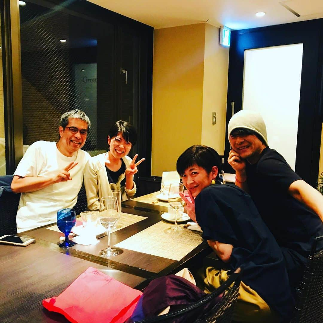 馬渕英里何のインスタグラム：「20年来のお兄さんと。感謝しかない会。#グロッタ #イタリアン #ランサーズ #集英社」