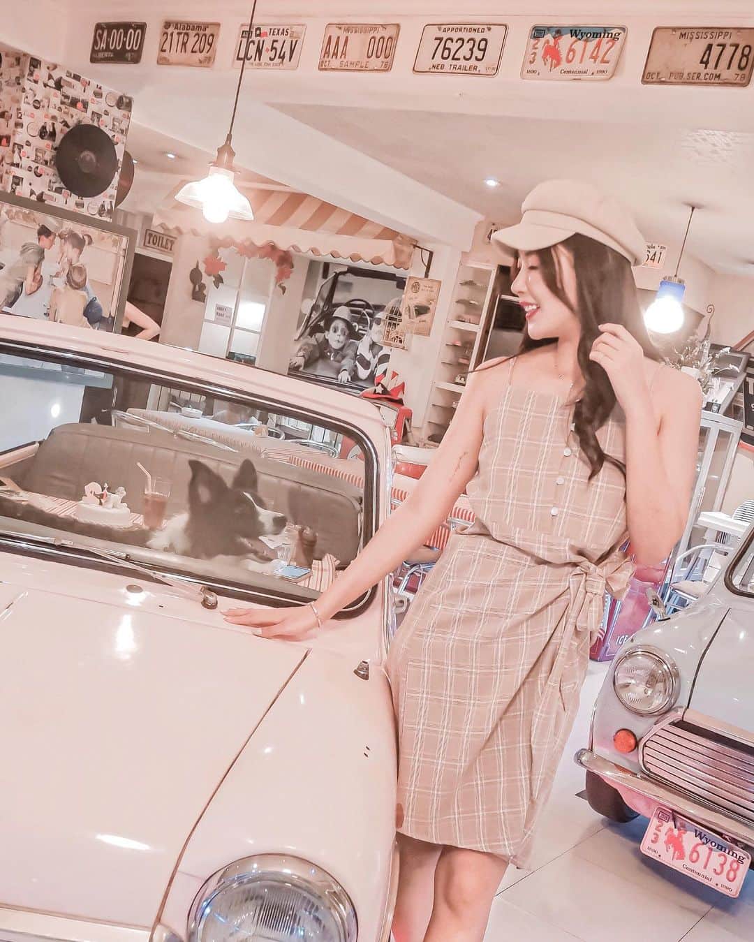 夏晴さんのインスタグラム写真 - (夏晴Instagram)「6/16 開心的日子 還遇到小帥哥 #sheepdog」6月18日 0時26分 - qing_413