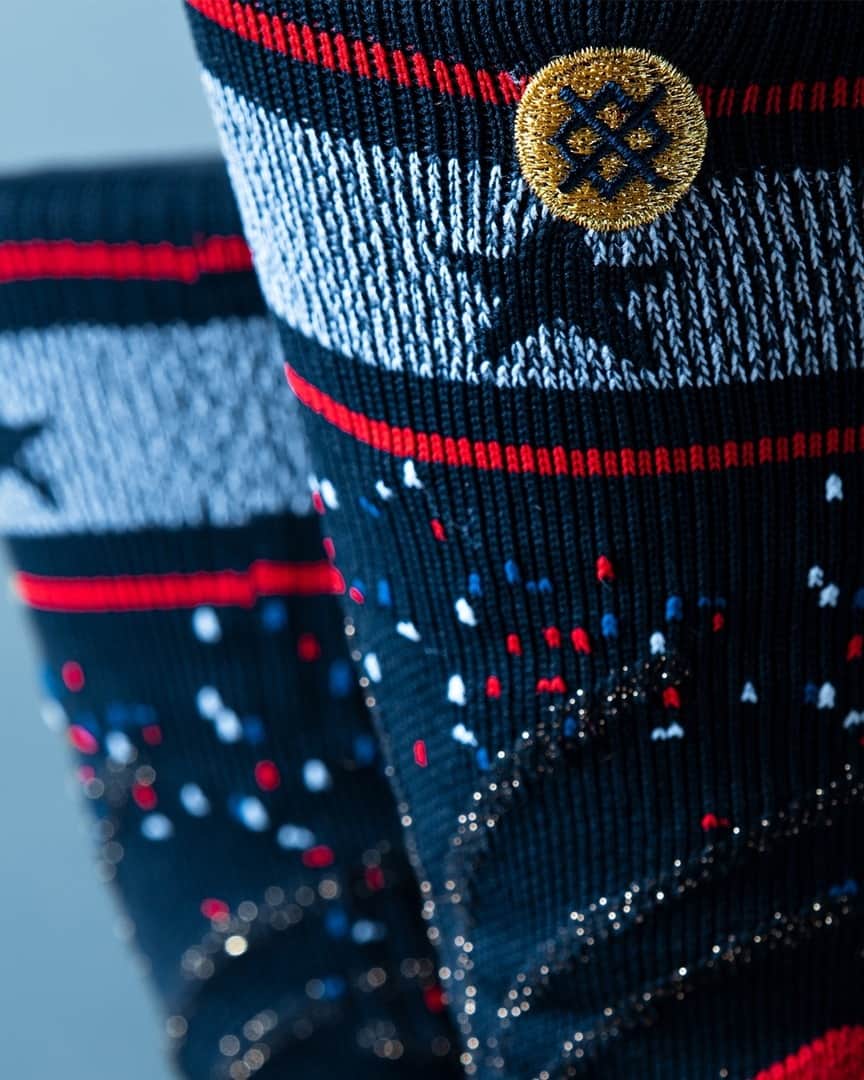Stanceさんのインスタグラム写真 - (StanceInstagram)「On-field fireworks 🎆 Presenting official @MLB On-field sock for Independence Day. This year, @stancebaseball's design features a knitted fireworks pattern complete with red, white, and blue details. An OTC and Crew version are available in very limited units on Stance.com, as well as select @MLB Stadiums and MLB.com. #StanceMLB」6月18日 0時31分 - stanceofficial