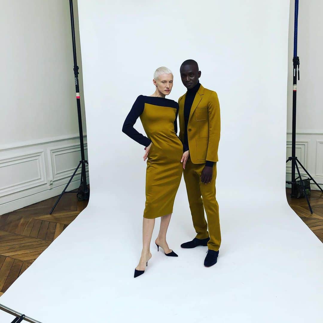 マーティン グラントのインスタグラム：「Photo shoot today.  New Resort Spring Summer 20 Collection.」