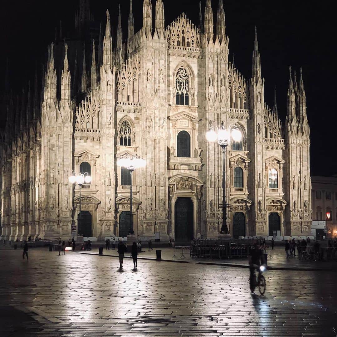ルディ・ゲイのインスタグラム：「Milan was cool. #nofilter #imnicewitit」