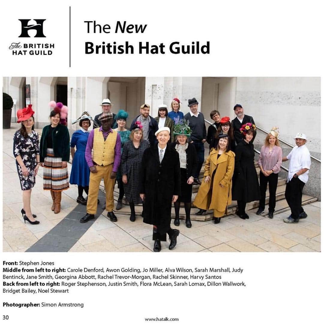 スティーブンジョーンズさんのインスタグラム写真 - (スティーブンジョーンズInstagram)「#Repost @hatalkemag ・・・ The New British Hat Guild: Britain’s millinery trade association has been reinvented for the 21st century. Read all about it in this month's issue of HATalk e-magazine.⠀ ⠀ @britishhatguild #millinery #hats #Britishmillinery #thebritishhatguild #couturehats #modelmillinery #millinersofinstagram #hatspiration #hatalkemag」6月18日 3時02分 - stephenjonesmillinery