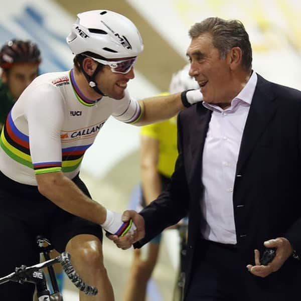 マーク・カヴェンディッシュさんのインスタグラム写真 - (マーク・カヴェンディッシュInstagram)「Happy 74th Birthday to the Greatest Of All Time. Eddy Merckx.」6月18日 3時12分 - markcavendish
