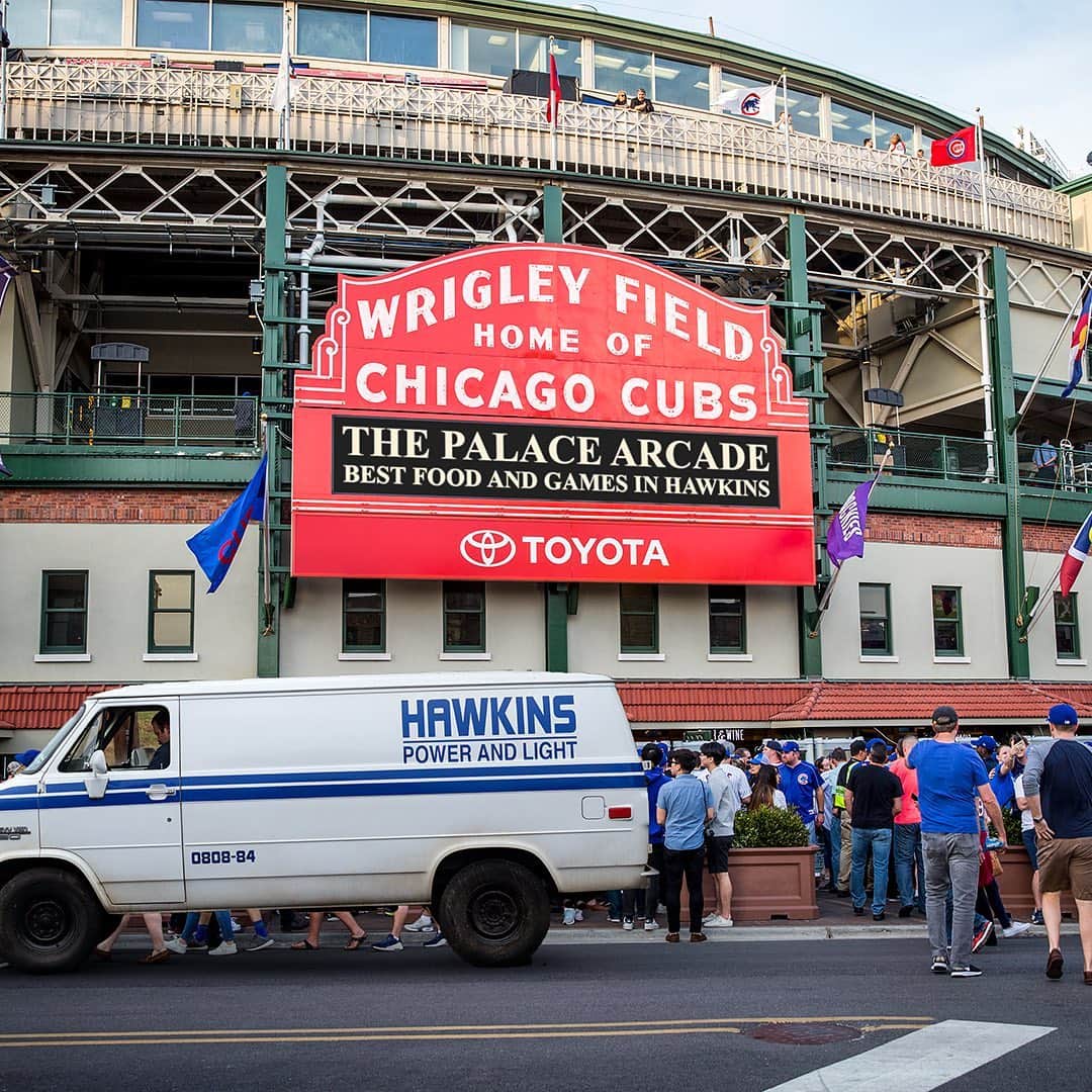 シカゴ・カブスさんのインスタグラム写真 - (シカゴ・カブスInstagram)「Something strange. 🤔 Cubs.com/StrangerThings」6月18日 3時33分 - cubs