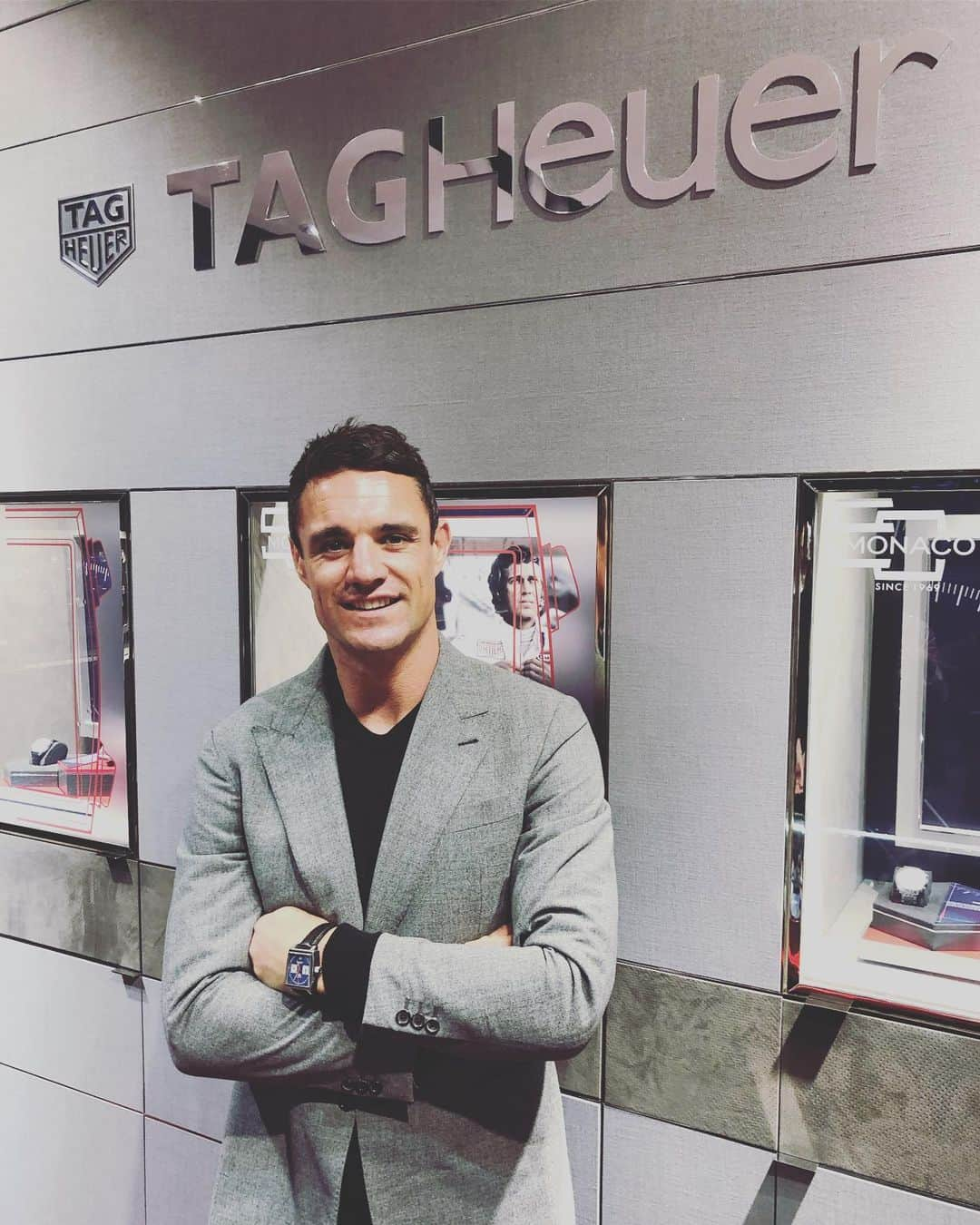 ダニエル・カーターさんのインスタグラム写真 - (ダニエル・カーターInstagram)「A fun night at the release of the 2nd edition of their @tagheuer Monaco 50th anniversary limited edition watch #ad」6月18日 5時16分 - dancarter_