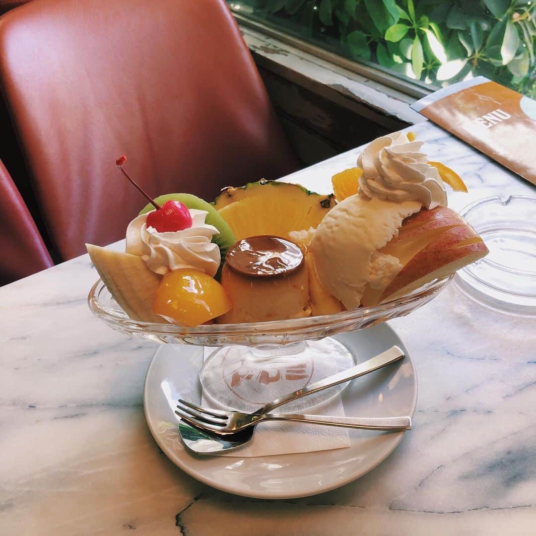 大上陽奈子さんのインスタグラム写真 - (大上陽奈子Instagram)「昔ながらの喫茶店よいわあ( ˘ω˘ )」6月18日 15時33分 - passcode_hina