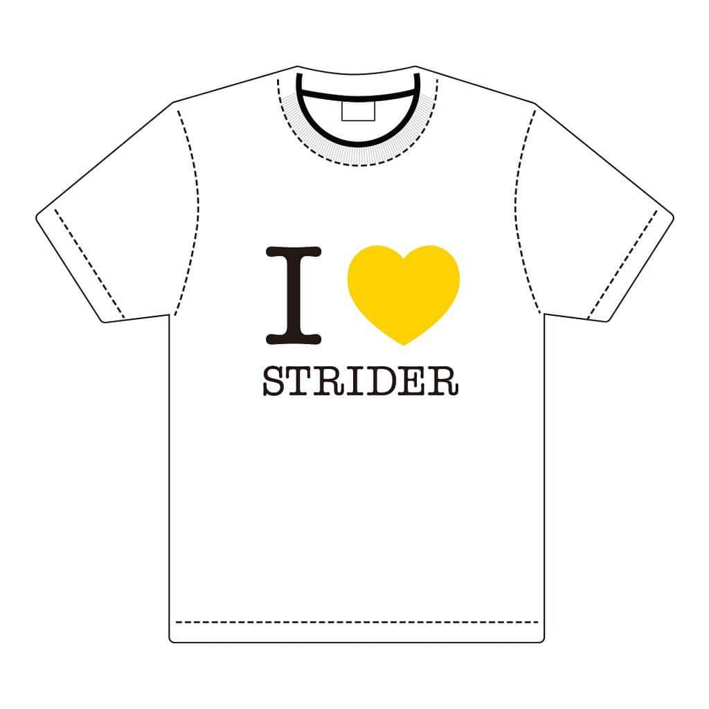 striderjapanさんのインスタグラム写真 - (striderjapanInstagram)「＼オリジナルTシャツプレゼント！／﻿﻿ 新PVの撮影に参加して﻿﻿ 「I ♡ STRIDER」Tシャツを手に入れよう﻿﻿ ﻿﻿ たくさんの仲間と思い切り走ろう！お友達も誘って遊びに来てね！﻿﻿ ※プレゼントTシャツは後日郵送となります。﻿﻿ ﻿﻿ 【撮影概要】﻿﻿ ■集合時間　6/21（金）14:00﻿ ※撮影の終了目安は16:00になります﻿﻿ ■集合場所　水元公園 中央広場（葛飾区水元公園3-1）﻿ ﻿ ※中央広場のストライダーのフラッグが目印です﻿﻿ ■持ち物﻿ ・ご自分のストライダー（ステッカーやカスタムがしてあっても可です）﻿ ・ヘルメット（フルフェイスタイプでないものをお持ちでしたらそちらをお持ちください）﻿﻿ ■服装﻿﻿ 普段の服装で走行いただきたいと考えております。﻿ ﻿ ・長袖（ロングTシャツ、パーカー、シャツなど）﻿ ﻿ ・長ズボン（女の子はレギンス着用であればスカートでも可) ・スニーカー﻿﻿ ﻿﻿ ＜服装のNG例＞﻿﻿ ・キャラクターがプリントされた服﻿﻿ ・レースに出場するようなスパッツ、レーシングジャージ﻿﻿ ・チームTシャツ﻿﻿ ・ストライダーレーシングジャージ﻿﻿ ・長靴、サンダルは不可﻿﻿ ﻿﻿ ＜その他注意事項＞﻿﻿ ・各自、直接集合場所にお越しください。﻿﻿ ・保護者の方のご同伴はお子様1名に対して1名までとさせていただきます。﻿﻿ ・撮影中の写真撮影・動画の撮影はご遠慮ください。﻿﻿ ・PVの構成や撮影の状況により、撮影したカットを使用しない、お子様が映らないカットが起用される可能性がございます。ご了承の上、ご参加をお願いいたします。﻿﻿ ﻿﻿ #PV﻿﻿ #ストライダー﻿﻿ #ストライダーキッズ﻿﻿ #水元公園﻿﻿ #葛飾区﻿﻿ #撮影﻿﻿ #2歳﻿﻿ #3歳﻿﻿ #4歳」6月18日 16時44分 - striderjapan