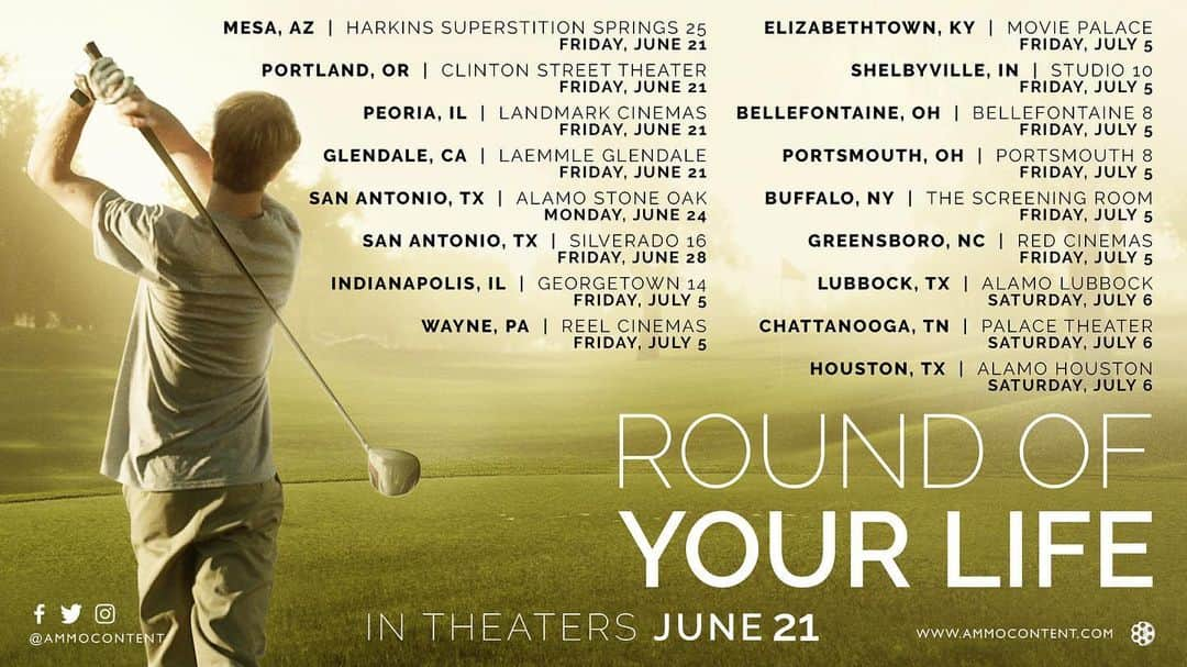 ケイティー・ルクレールさんのインスタグラム写真 - (ケイティー・ルクレールInstagram)「This weekend @roundofyourlife comes out in select theaters near you! Zoom in to see cities and swipe to watch the trailer!」6月18日 8時30分 - katieleclerc