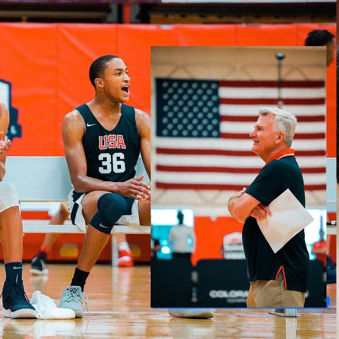 USA Basketballさんのインスタグラム写真 - (USA BasketballInstagram)「↔️ Faces & frames from USA Men’s World Cup Team training camp in Colorado Springs 🤫」6月18日 8時41分 - usabasketball