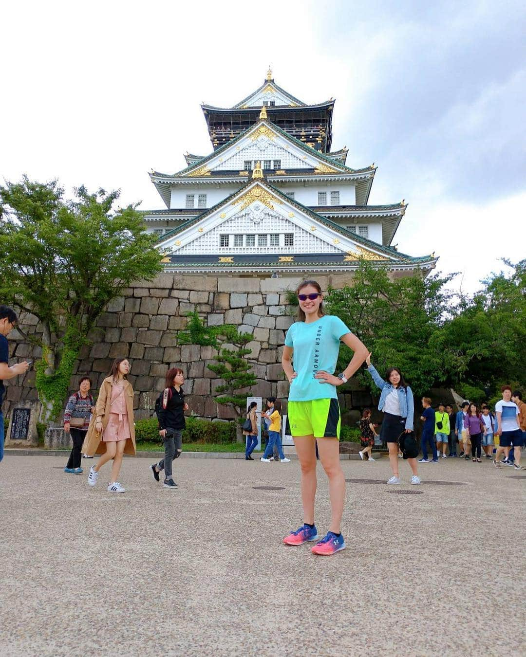 才藤歩夢さんのインスタグラム写真 - (才藤歩夢Instagram)「初✨大阪城公園RUN🏃‍♀️🏃‍♀️🏃‍♀️ @underarmourjp  #アンダーアーマー #underarmourruning  #大阪 #大阪城 #大阪城公園」6月18日 9時30分 - ayumu_saito_