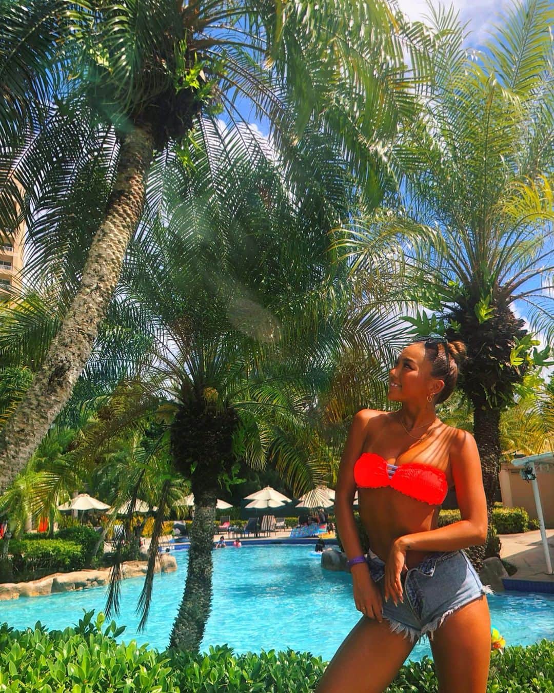 のインスタグラム：「🌴 @_pinky_shake_ thank you @x.manya.x  #pinkyshake #pinkyshake2019 #guam #trip #tumon #tumonbeach #bikini #bikinigirl #beach #beachgirl #sea #suntan #summer #summergirl  #tan #tangirl #tannedskin #sunkissed #tannedgirl #japanesegirl #asiangirl #kogenatsu #焦げNATSU #こげなつ」