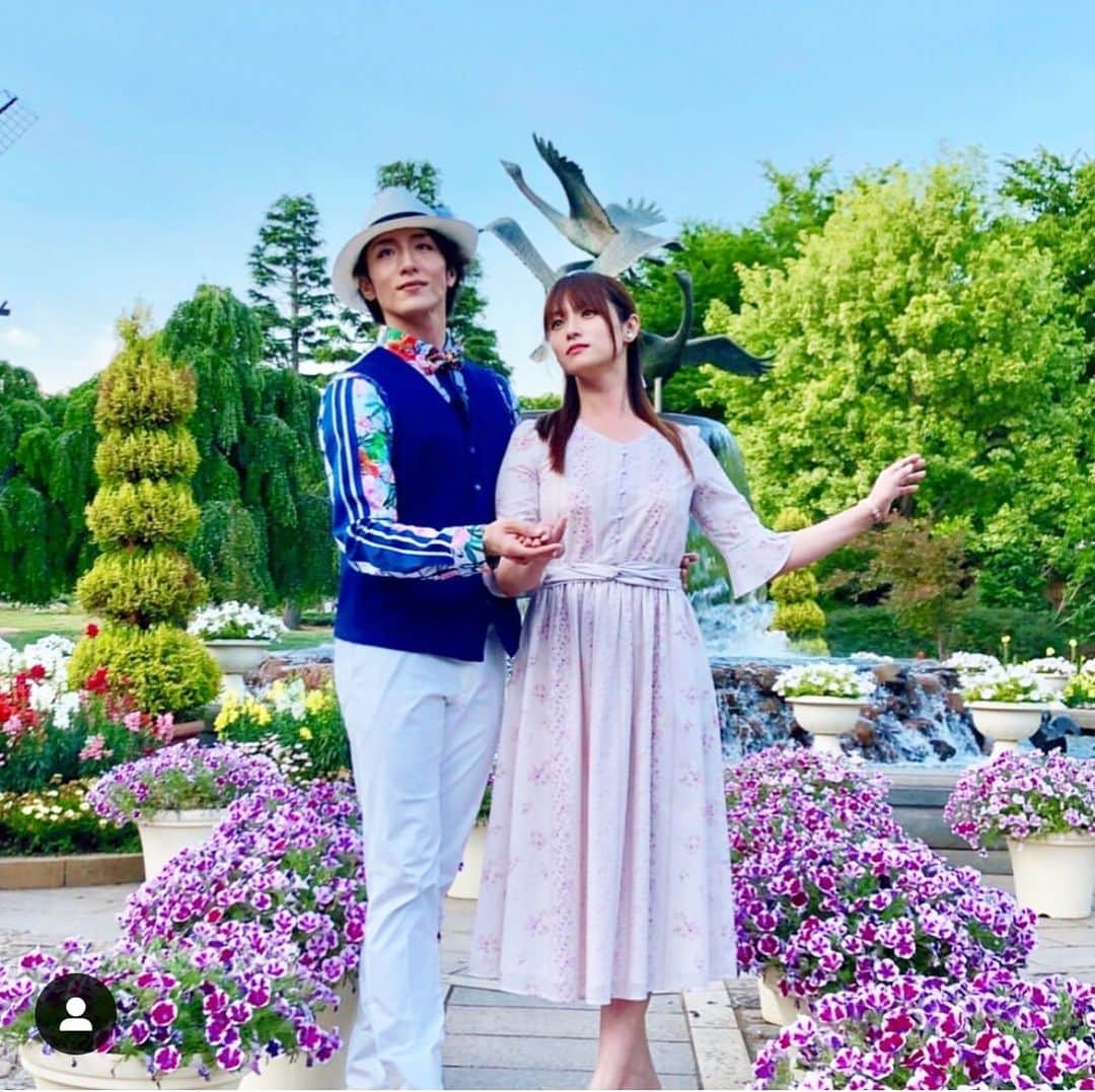 大貫勇輔さんのインスタグラム写真 - (大貫勇輔Instagram)「ルパンの娘、深田恭子さん演じる三雲華と、僕の演じる円城寺輝の二人のミュージカルシーンの撮影をしました✨ お花に囲まれながらの撮影でした🌸🌼🌷 お楽しみに❤️ #ルパンの娘 #深田恭子 さん#三雲華 #円城寺輝 #お花畑」6月18日 10時52分 - yusukeonuki_official