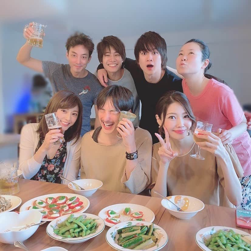 原史奈さんのインスタグラム写真 - (原史奈Instagram)「休演日にも集まりましたよー^_^ みんなで食べて飲んでおしゃべりして リラックスした時間を過ごしました 芝居の話ではみんな好きなシーンの 褒め合いw 明日の公演への活力になります ステキな仲間だー！！ #休演日#休みでも集まっちゃう#ステキな仲間#明日への活力#楽しかった#皆さんありがとう#原史奈#舞台#暁の帝#チーム藍#池袋シアターグリーン#お申し込みはプロフィール欄から#ゴルフ#ゴルフレッスン#ゴルフ女子#ゴルフ男子#ゴルフ大好き#golf#ゴルフウエア#ゴルフコーデ#ゴルフグッズ#ゴルフ動画#ping#gle#archivio#cuartounited」6月18日 11時08分 - fuminahara