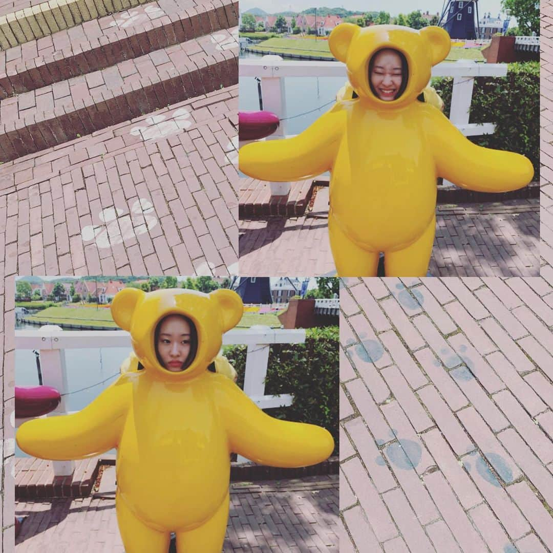 関根うさぎさんのインスタグラム写真 - (関根うさぎInstagram)「🐻💛🐻💛🐻 #ハウステンボス」6月18日 11時51分 - u_chan.usagirabbit