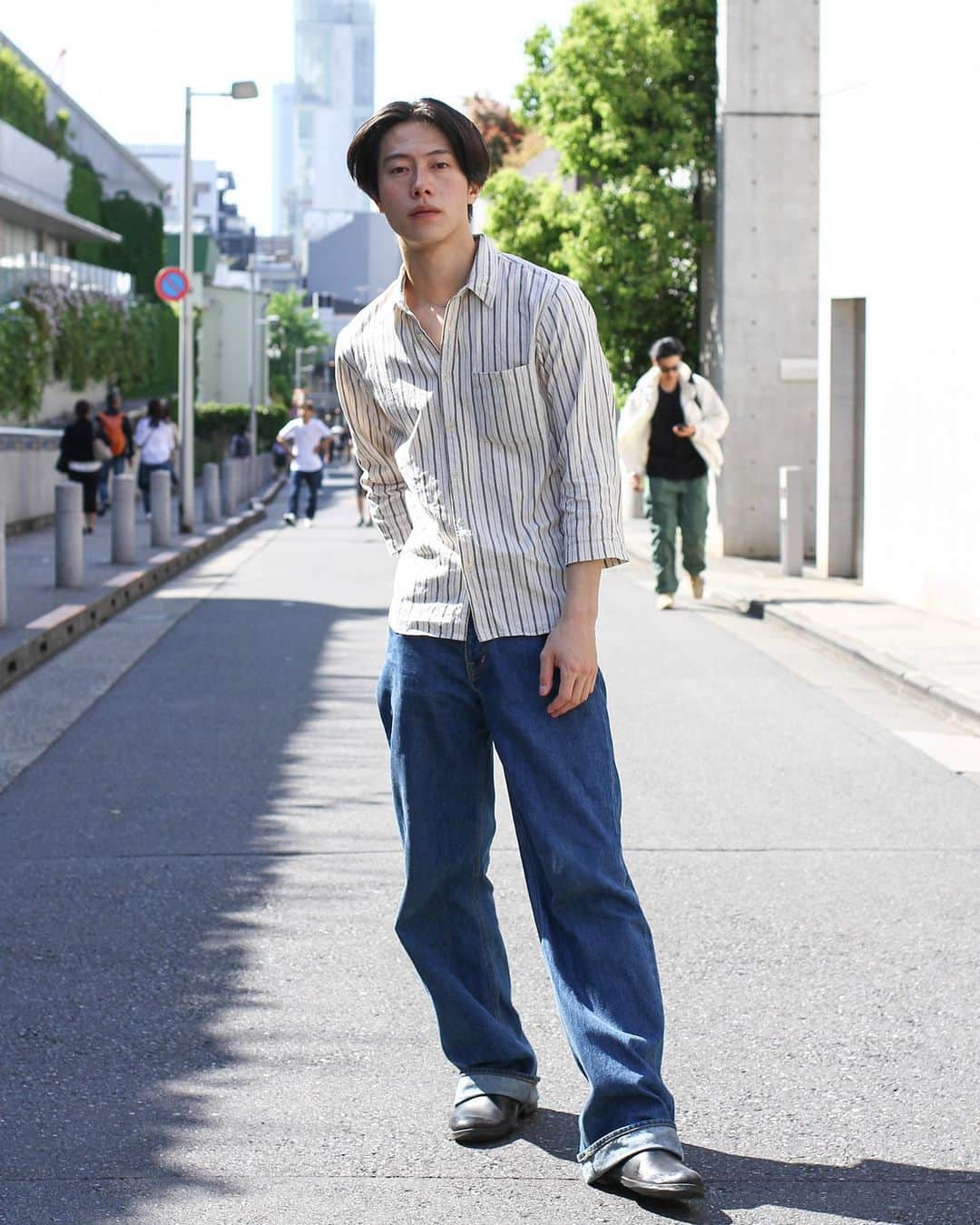 Fashionsnap.comさんのインスタグラム写真 - (Fashionsnap.comInstagram)「【#スナップ_fs】 Name 浅利 琳太郎  Shirt #MHL Pants #DAIRIKU Shoes #MACKINTOSH  #fashionsnap #fashionsnap_men」6月18日 12時08分 - fashionsnapcom